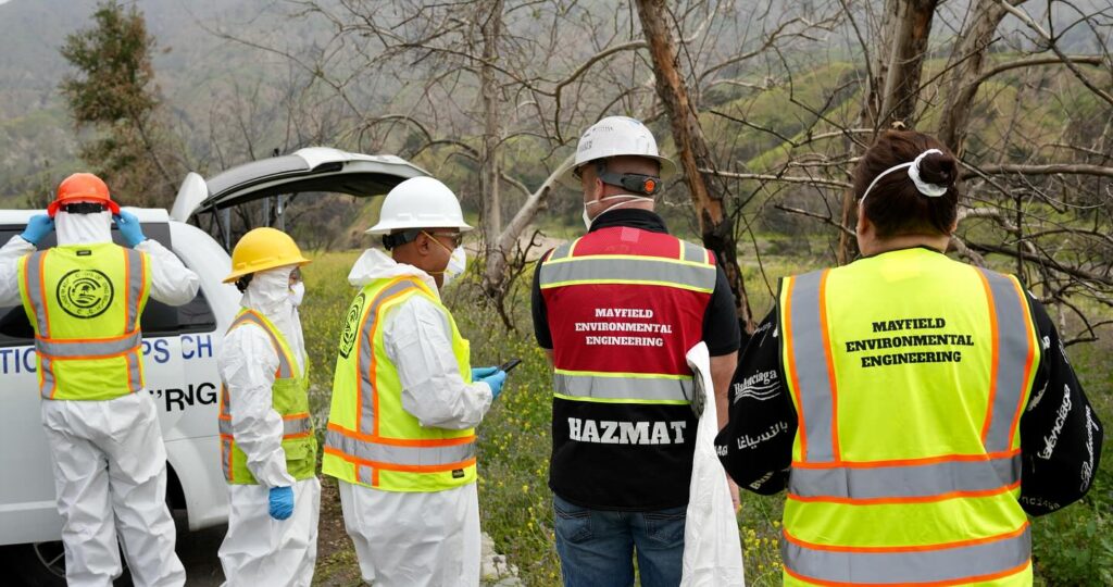 Mayfield Environmental Solutions | Working with LB Conservation Corp for Eaton Fire soil sampling and air quality Mayfield Environmental Solutions | Working with LB Conservation Corp for Eaton Fire soil sampling and air quality